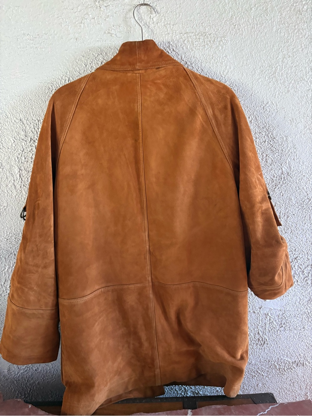 Free People Goat Leather Jacket in Cognac Brown - Picture 4 of 9